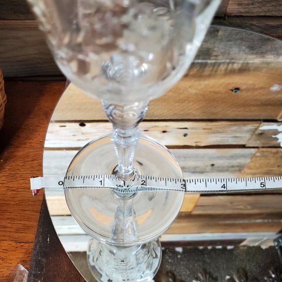 Libbey Crystal Glass - Circa 1919 - Early 20th Century - Art Deco - Antique #3 - Picture 2 of 8